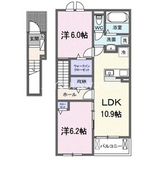 ラヴィベールアイ　Ⅱの物件間取画像